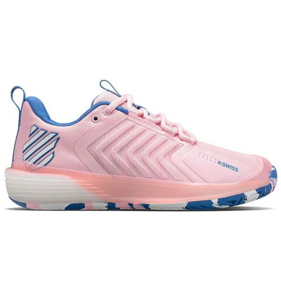 Shoes * | Clearance K-Swiss Ultrashot 3 Women'S Tennis Shoe Orchid Pink 96988-681