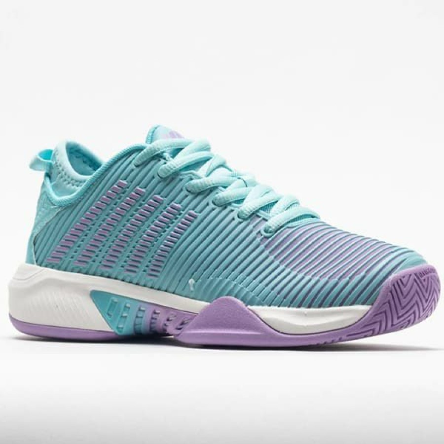 Shoes * | Discount Online K-Swiss Hypercourt Supreme Women'S Tennis Shoe Angel Blue 96615-467