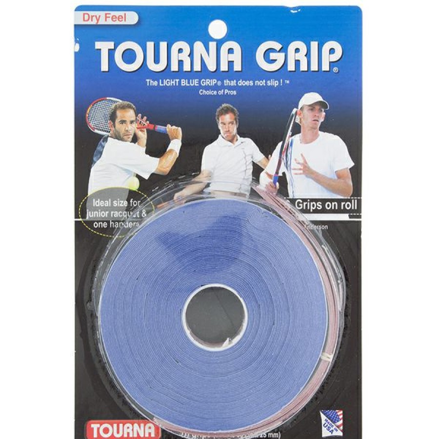 Accessories * | Discount Online Tourna Grip 10 Grip Pack Blue