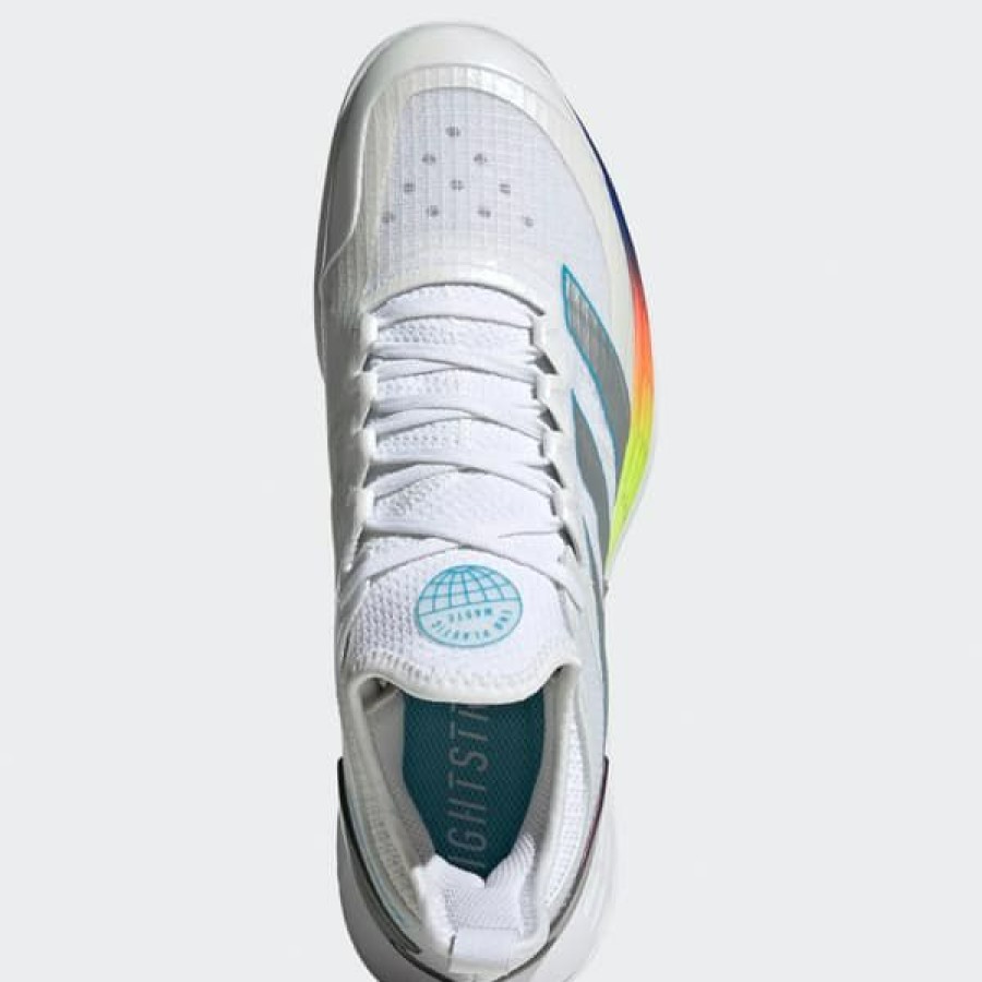 Shoes * | Prefential Price Adidas Ubersonic 4 Women'S Tennis Shoe White Gw3818