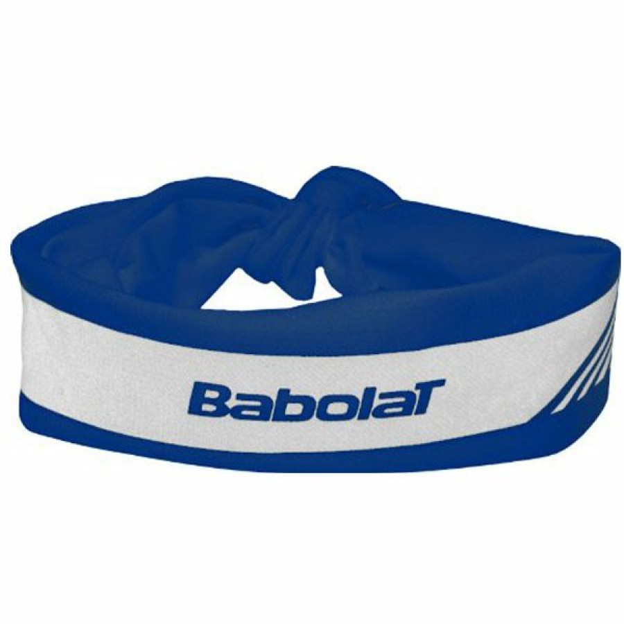 Headware * | On Sale Babolat Tennis Bandana Blue