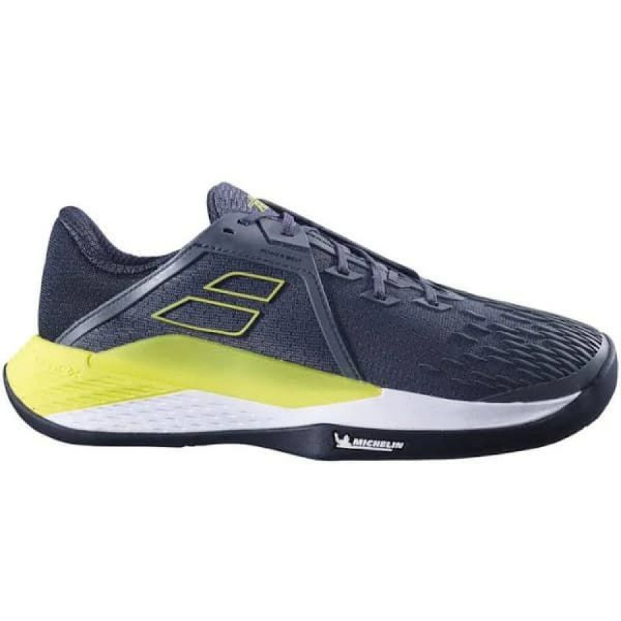 Shoes * | Prefential Price Babolat Propulse Fury 3 Ac Men'S Tennis Shoe Grey