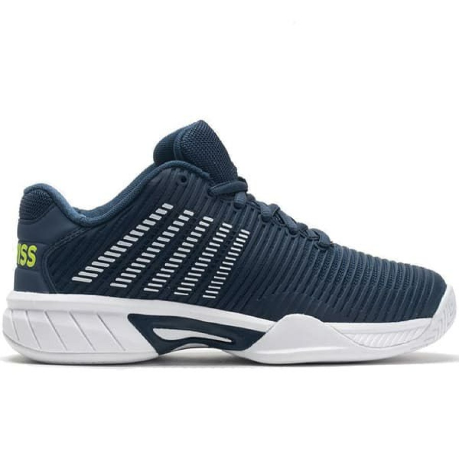 Shoes * | Sales Online K-Swiss Hypercourt Express 2 Junior Tennis Shoe Moonlit Ocean 86613-420