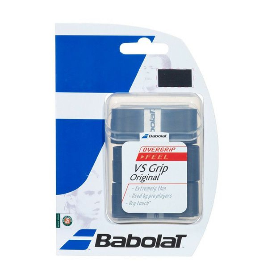 Accessories * | Special Offers Babolat Vs Grip Original Overgrip Black