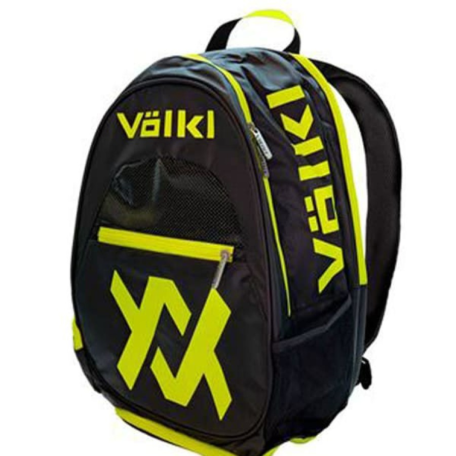 Bags * | Clearance Volkl 2021 Tour Tennis Backpack Black/Yellow V70033