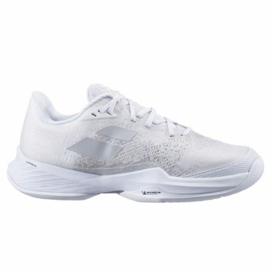 Shoes * | Prefential Price Babolat Jet Mach Iii Women'S Tennis Shoe White