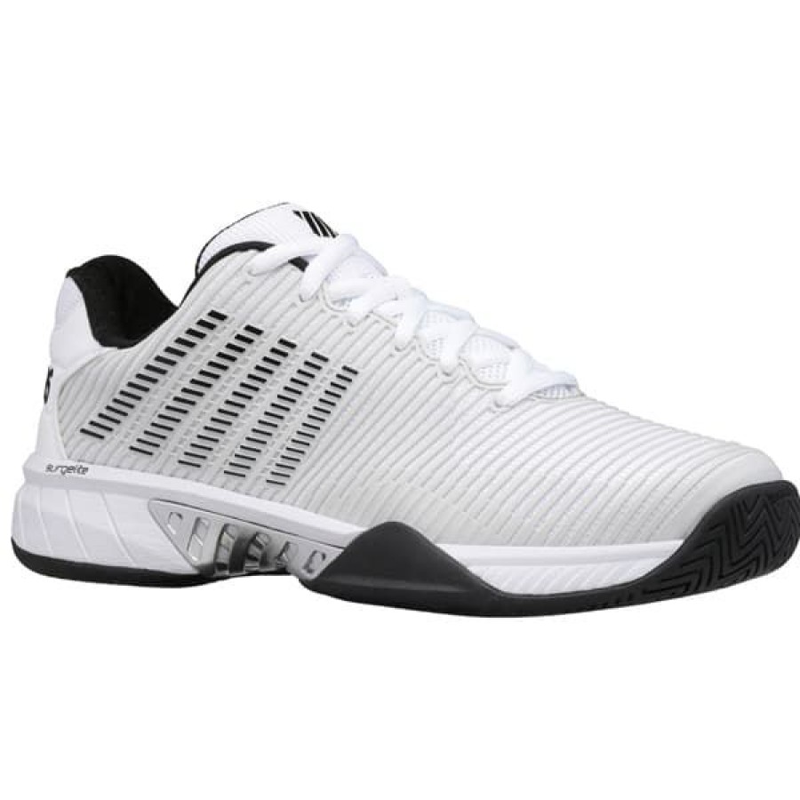 Shoes * | On Sale K-Swiss Hypercourt Express 2 Wide 2E Men'S Tennis Shoe Barely Blue/White