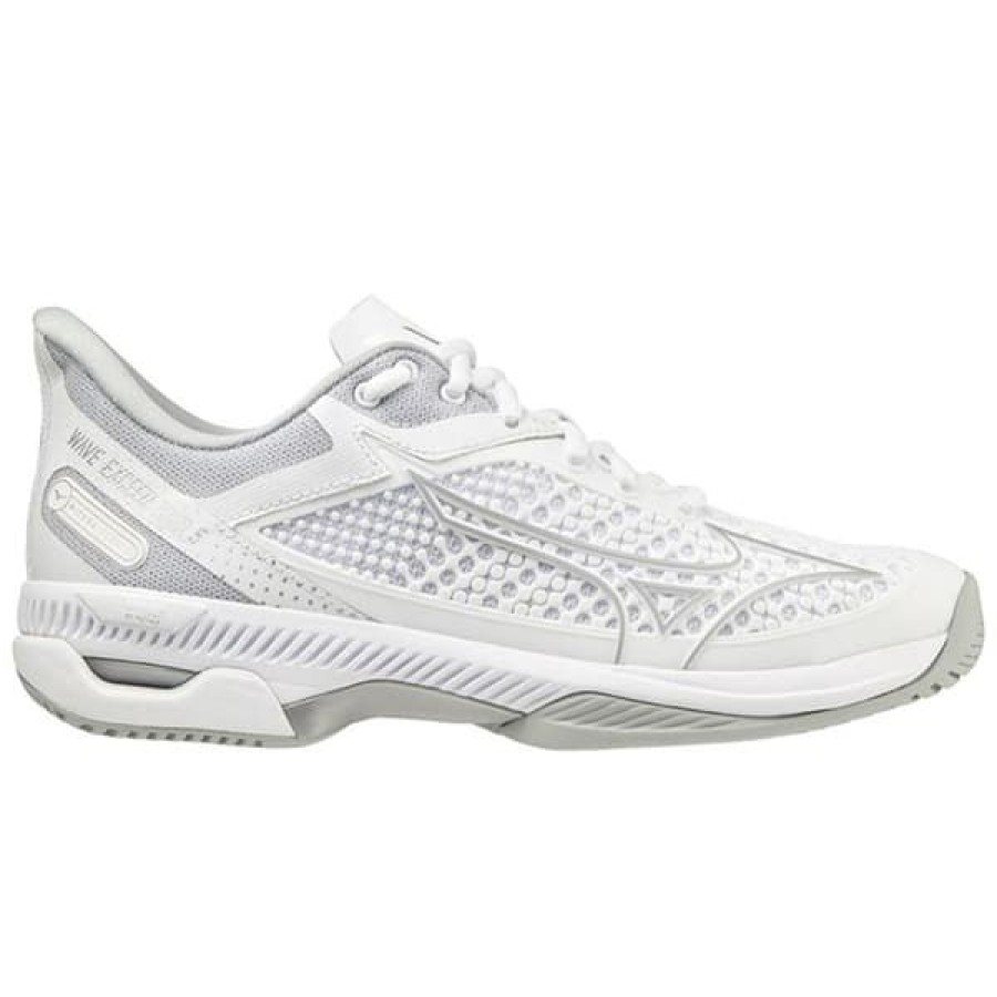 Shoes * | On Sale Mizuno Wave Exceed Tour 5 Women'S Tennis Shoe White