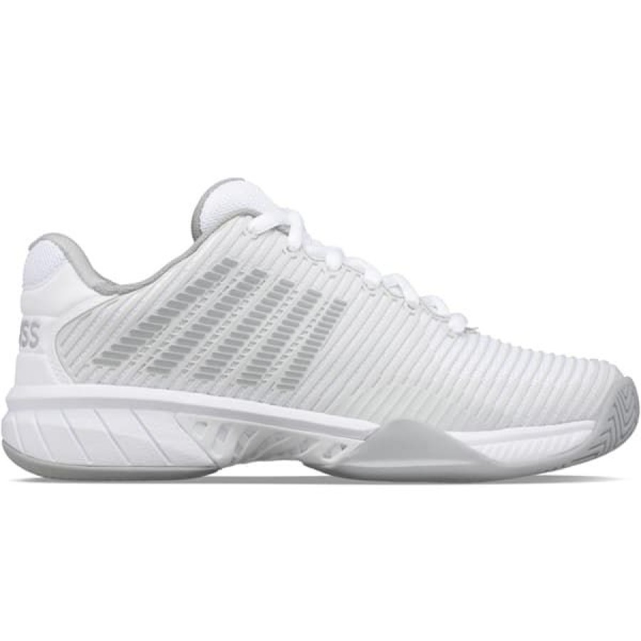 Shoes * | Discount Online K-Swiss Hypercourt Express 2 Wide 2E Women'S Tennis Shoe 96807-424