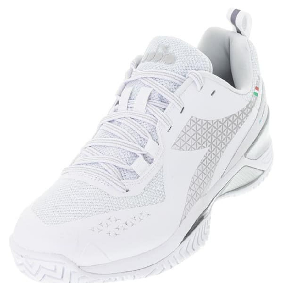 Shoes * | On Sale Diadora Speed Blushield Torneo Women'S Tennis Shoe White