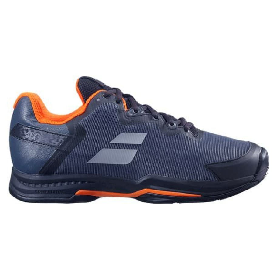 Shoes * | Discount Online Babolat Sfx 3 Men'S Tennis Shoe Black/Orange