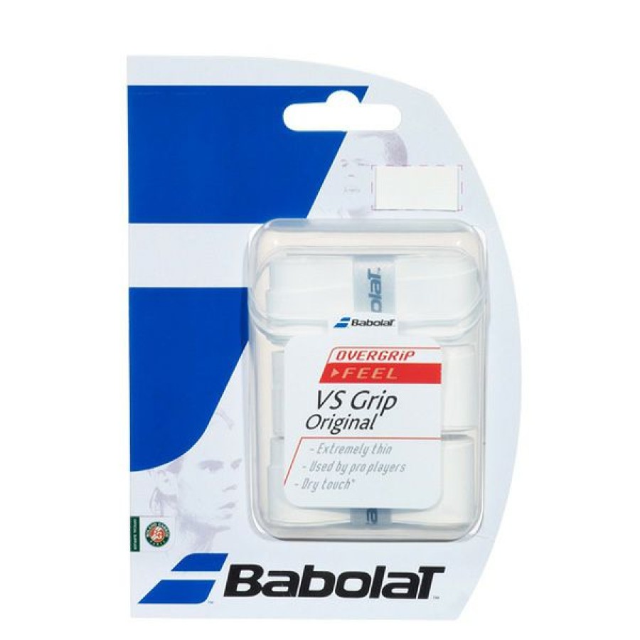 Accessories * | Limit Offer Babolat Vs Grip Original Overgrip White