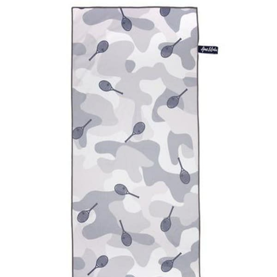 Accessories * | Sales Online Ame And Lulu Grey Camo Sport Towel