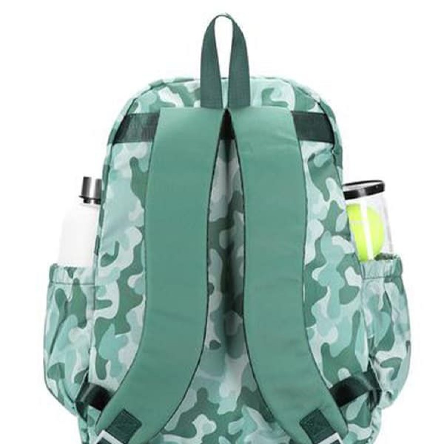 Bags * | Prefential Price Ame And Lulu Game On Tennis Backpack Olive Camo