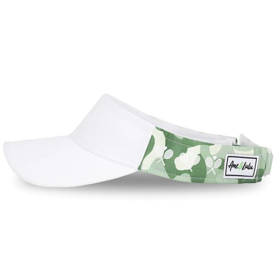 Headware * | On Sale Ame And Lulu Head In The Game Olive Camo Visor