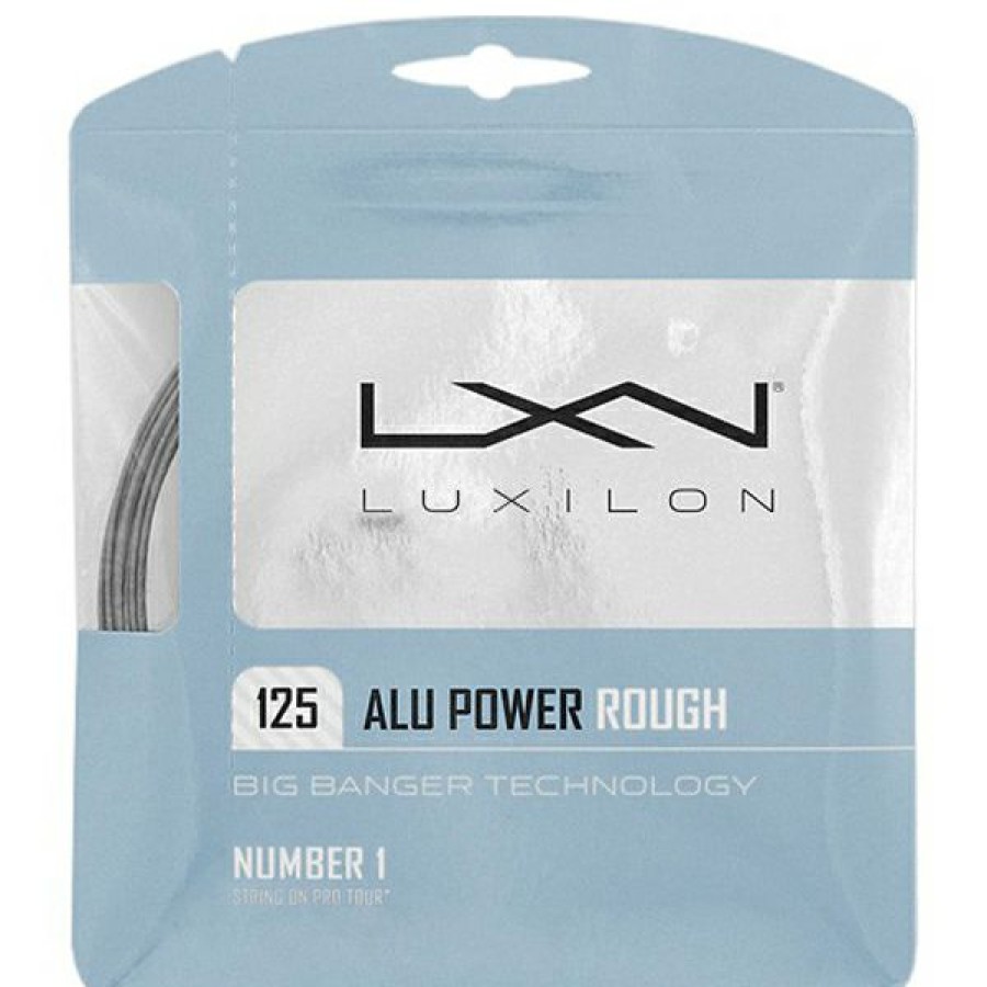 Accessories * | On Sale Luxilon Alu Power Rough 125 Tennis String