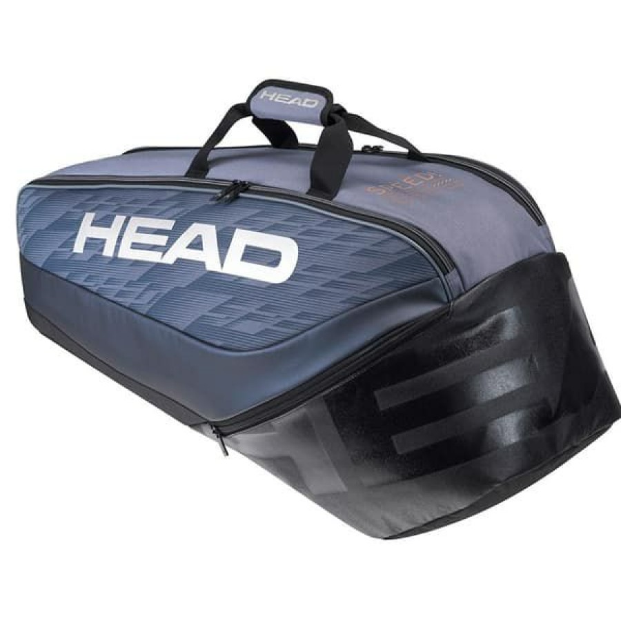 Bags * | Sales Online Head Djokovic 6R Combi Bag Black 283292