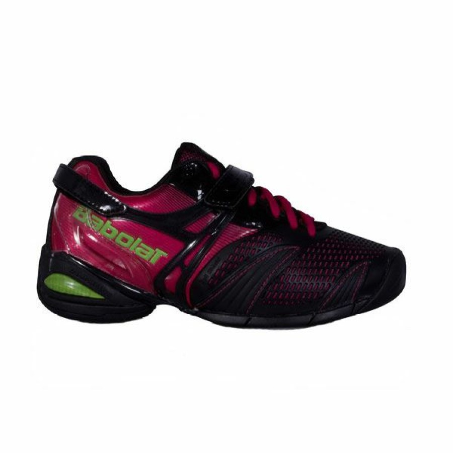 Shoes * | Half Off Babolat Women'S Propulse Lady 3 Tennis Shoes Black/Pink