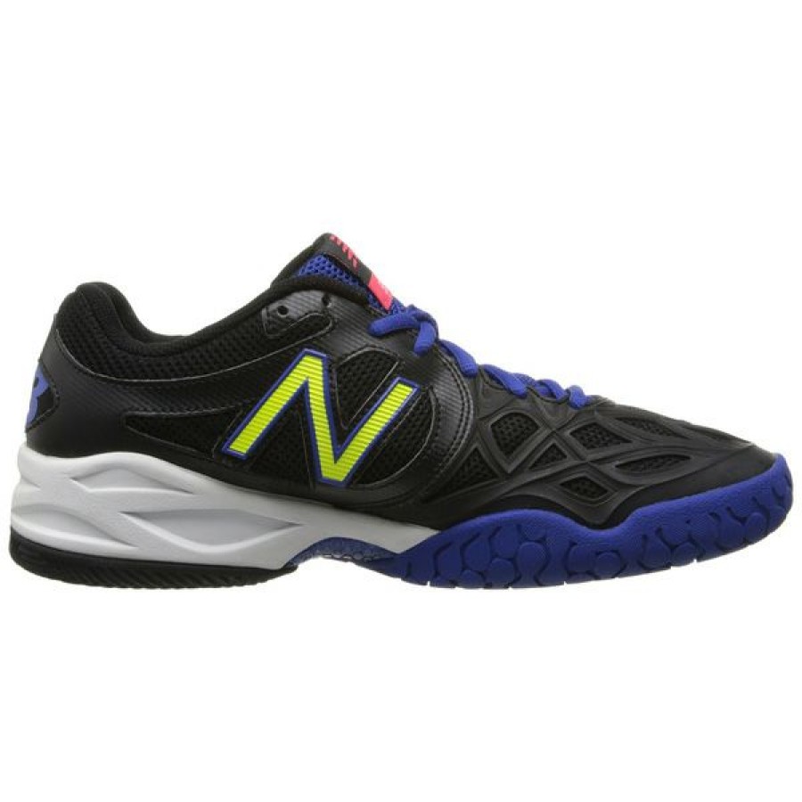 Shoes * | On Sale New Balance Wc996Bb Womens Tennis Shoes Black/Blue Infinity