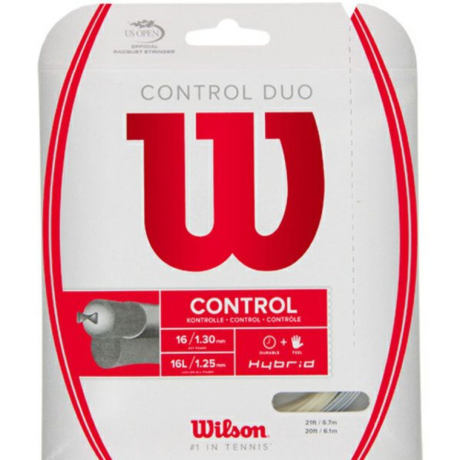 Accessories * | Discount Online Wilson Control Duo Tennis String